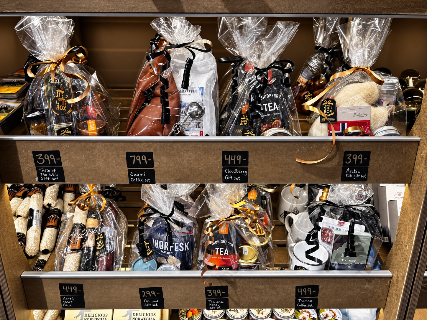 Ferdige gaveposer og gavesett fra The Gift Box
